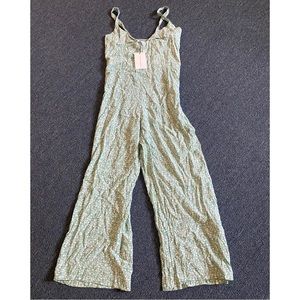 NWT floral jumpsuit